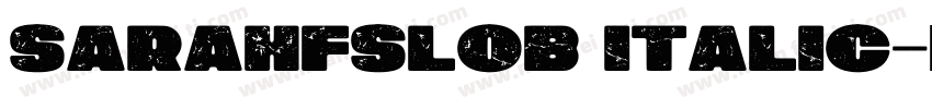 SarahfSlob Italic字体转换